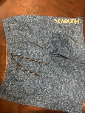 Hurley Heathered Blue Athletic Drawstring Shorts